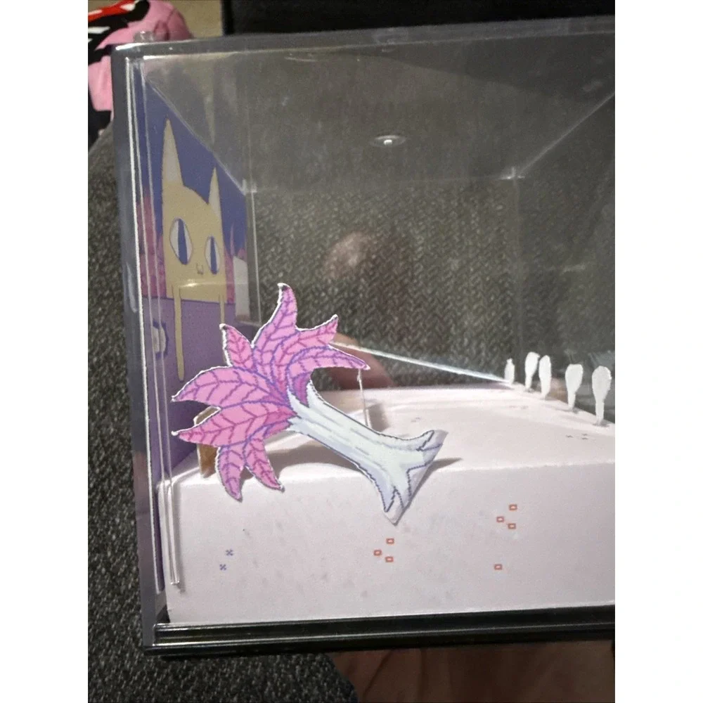 Omori Handmade Diorama  Omori Retro Gaming Cube Fanart (Lexi)